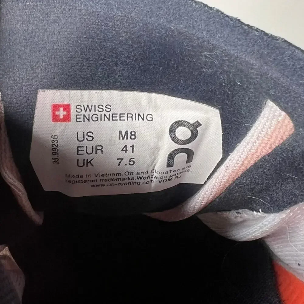 On Running Cloudflow 3 Rust Eclipse Size Men's 8